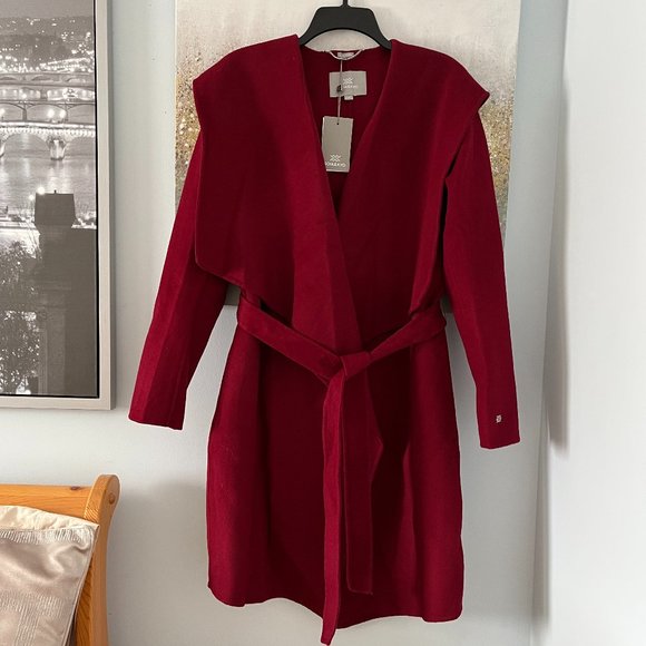 Soia & Kyo Wool Waterfall Coat (NWT) - Picture 2 of 13